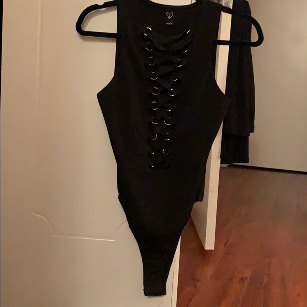 Black bodysuite